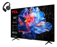 TCL 50V6C 50" LED 4K Google TV  + Tune 520BT Czarny - 1530365 - zdjęcie 1
